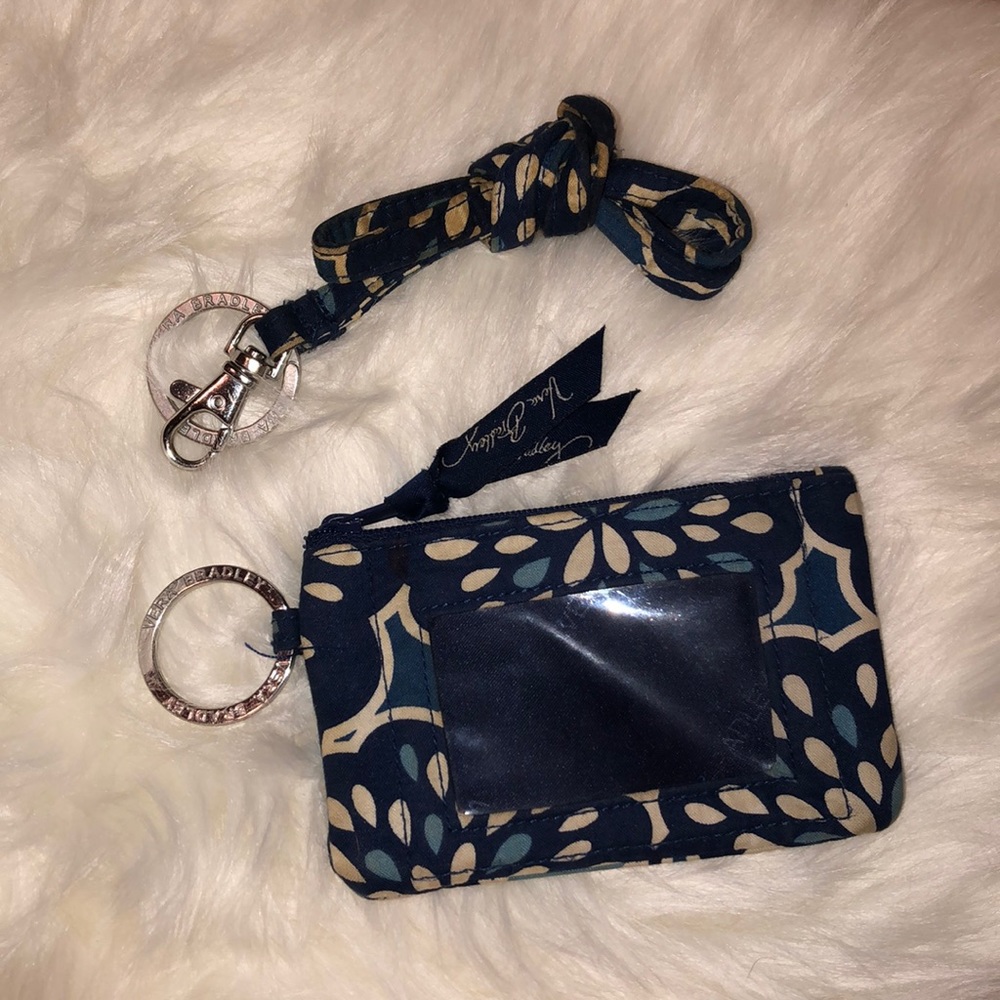 Vera Bradley Lanyard & Zip ID case